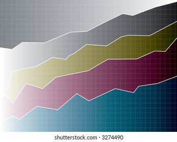 A graphical background that can be used in a business presentation