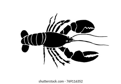 Graphical cancer isolated on white background,vector illustration for tattoo and printing