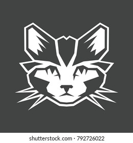 graphical cat face