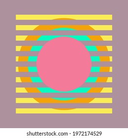 graphical design with simple and elegant look which is really eye catching geometrical pattern with multi colours.