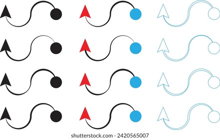 Grafische geometrische Formen Vektor EPS10 