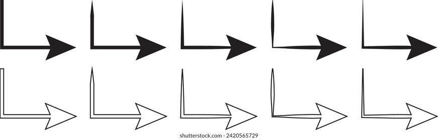 Grafische geometrische Formen Vektor EPS10 