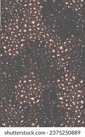 Graphical geometry seamless pattern. vector illutration animal skin vibes background textures.