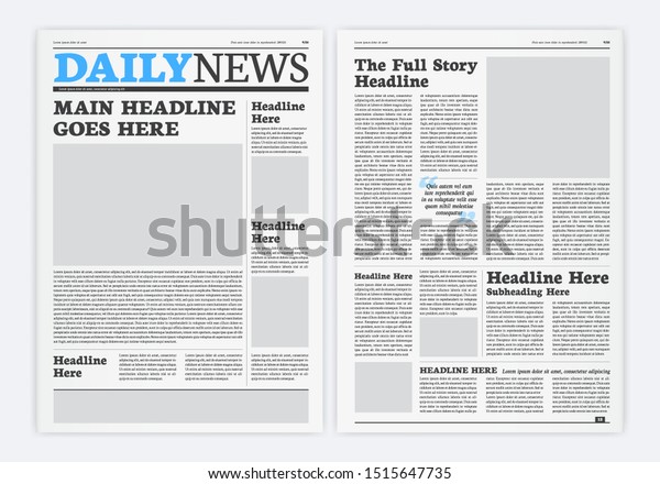 Graphical Layout\
Newspaper Background\
Template