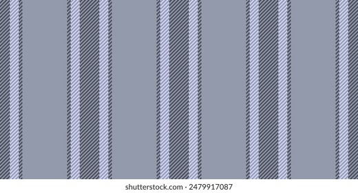 Graphical lines texture seamless, calm background stripe pattern. Bed fabric vector vertical textile in pastel and light color.