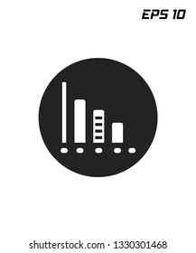 graphical report icon , business icon