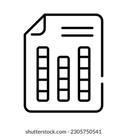 Representación gráfica de un informe empresarial, informe moderno de vector de datos