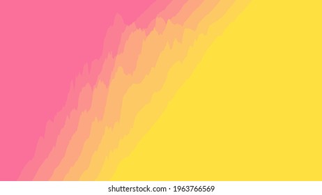 Graphical representation of data. Electric impulse, soundwave or financial chat. Flat vector design template with copyspace.