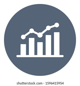 
graphical representation   Isolated Vector icon which can easily modify or edit
