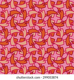Graphical seamless pattern. Vector geometrical texture. Endless ornamental background. Use for pattern fills, wallpaper, textile, wrapping paper, web page background. 
