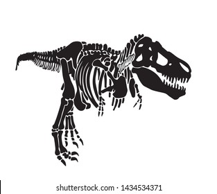 Graphical silhouette of raptor isolated on white,vector dinosaur,illustration for tattoo and printing