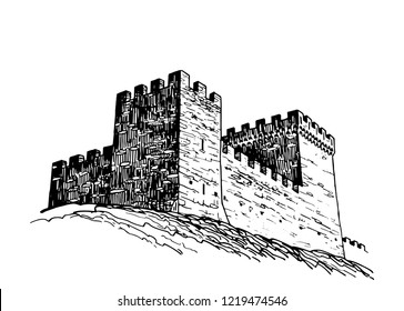 Fortress-wall Images, Stock Photos & Vectors | Shutterstock