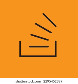 A graphical symbol indicating additional or hidden options is available beyond the current view. 