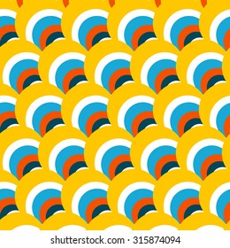 graphically pattern with circles