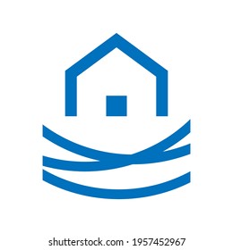 Graphich design home on the nest