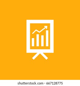 graphic-of-business-stats-on-presentation-board