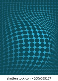 Graphics 3D circles background