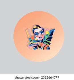Graphics Art illustration (EPS) format 