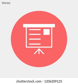 graphics board vector icon eps 10