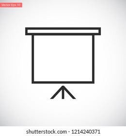 graphics board vector icon eps 10