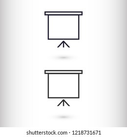 graphics board vector icon eps 10