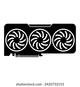 graphics card gpu render illustration