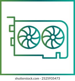 Graphics Card icon design for personal commercial use