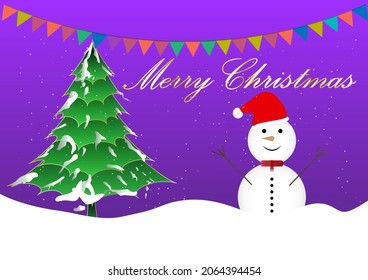 graphics design for Card for Merry Christmas Happy New Year design vector illustration 