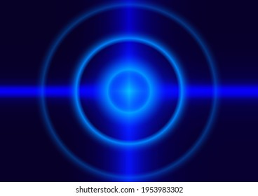 diseño gráfico estilo círculo brillo fondo abstracto color azul ilustración vectorial 