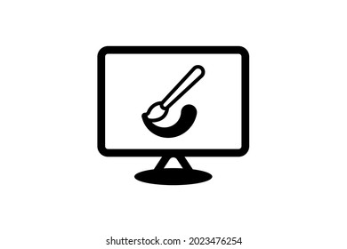 Graphics Design and Custom Design Setup Icon