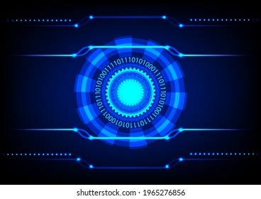 ilustración de diseño gráfico tecnología de diagrama de circuitos digitales para ilustración vectorial de fondo  