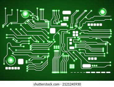 graphics design illustration digital circuit diagram technology for background wallpaper vector illustration  
