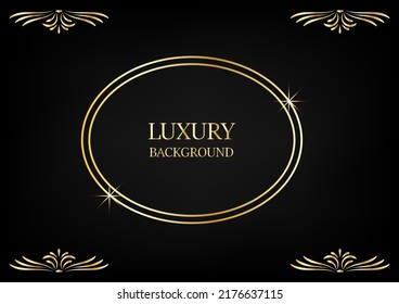 graphics design luxury gray pattern texture with shiny ornament gold vector background