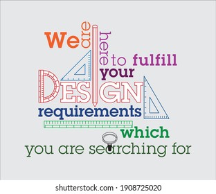 Graphics Design services concept for design job