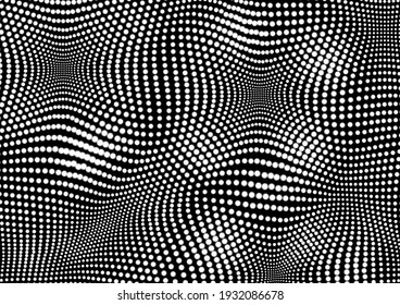 graphics design white dot blur with black background abstract background wallpaper vector illustration