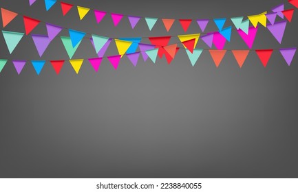 indicador de festival de gráficos para ilustración vectorial de fondo de tono de color gris