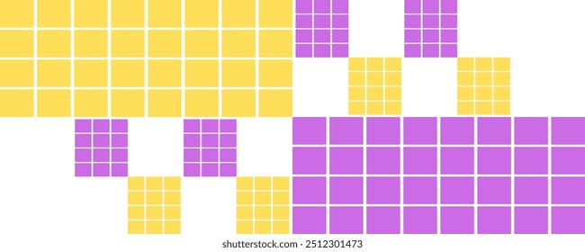 Graphics for game | Colorful gradient blocks  design for game graphics
