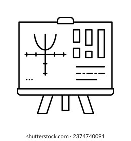 graphics geek line icon vector. graphics geek sign. isolated contour symbol black illustration