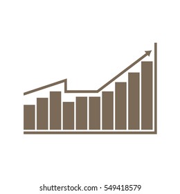 Graphics icon isolated on a white background