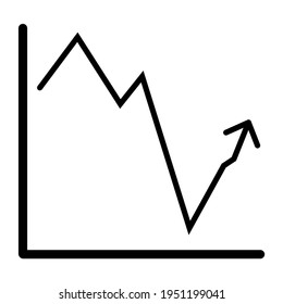 Graphics Icon in trendy flat style isolated on white background. Bar chart symbol for your website design, logo, app, user interface. Vector illustration, EPS10.