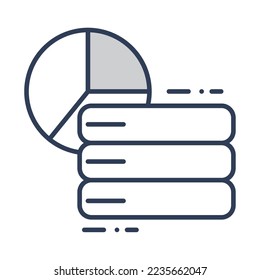 graphics icon vector image with white background