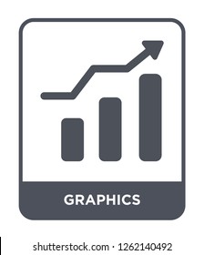 graphics icon vector on white background, graphics trendy filled icons from Success collection, graphics simple element illustration