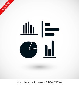 Graphics icons vector, flat design best vector icon
