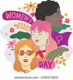 Graphics for international women's day on march 8