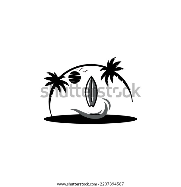 graphics, logos, labels and emblems.\
Surfing logo and emblems for Surf Club or shop Logo\
Design