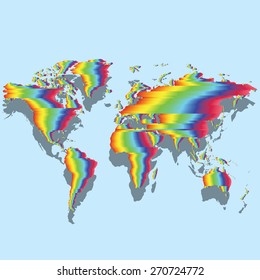 graphics map of the world