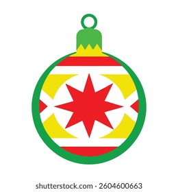 graphics ornament for christmas vector art 