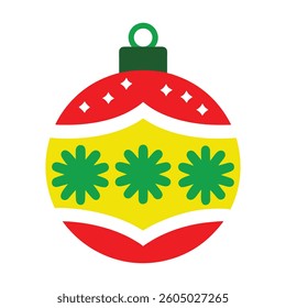 graphics ornament for christmas vector art 