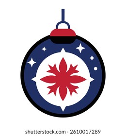 graphics ornament christmas vector illustration
