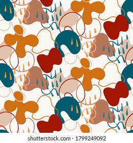 Grafische Ornamente. Moderne, stilvolle Textur. Muster, Vektorgrafik mit abstrakten Zahlen. Design-Hintergründe für Einladung, Broschüre, Papier, Cover, Stoff, Innendekoration und Werbung